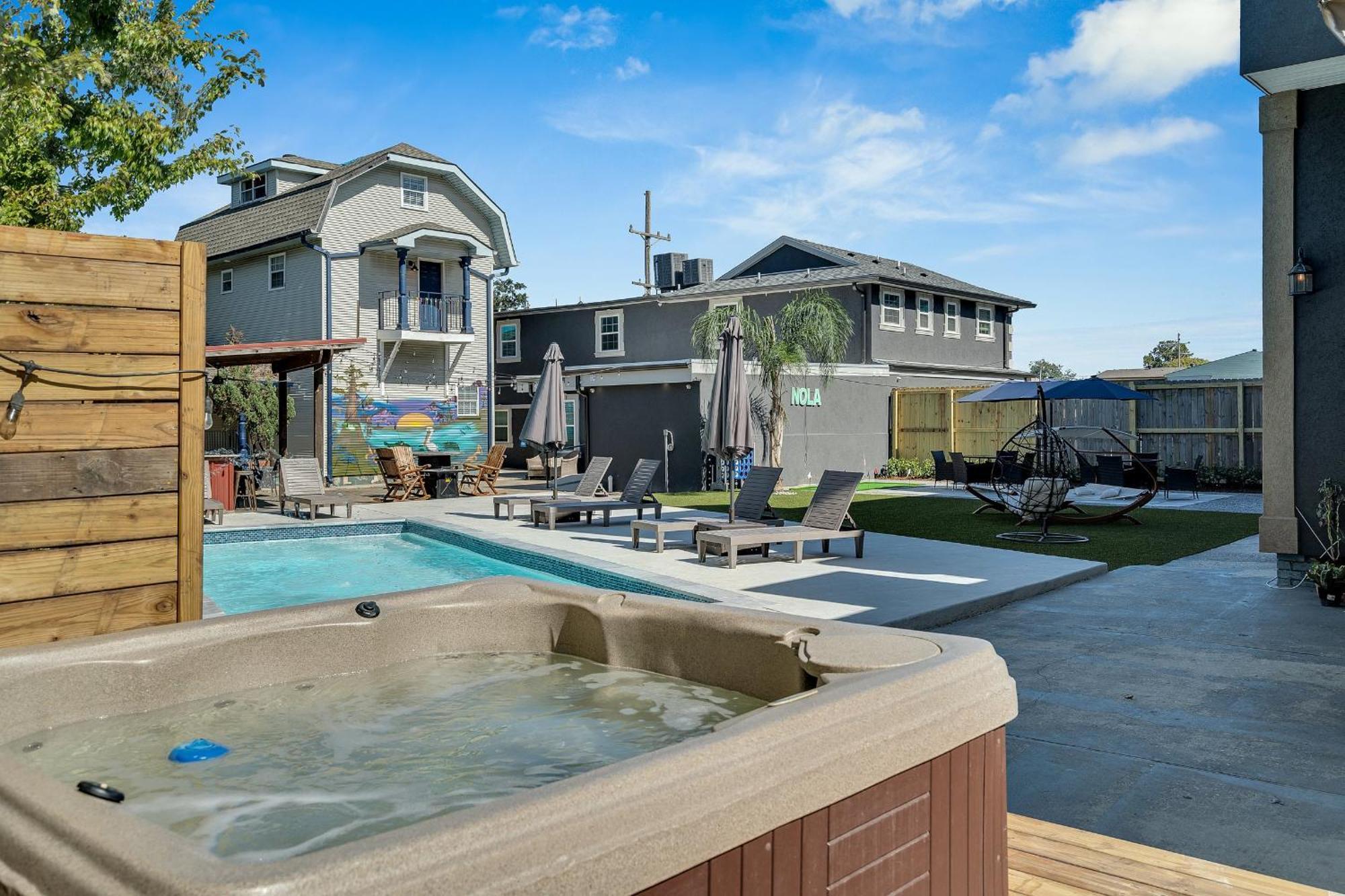Sleeps 24-Spacious Suites Near Fq W Pool New Orleans Bagian luar foto